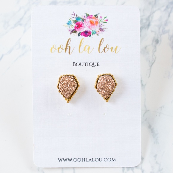 'Ibiza' Studs - Picture 2 of 3